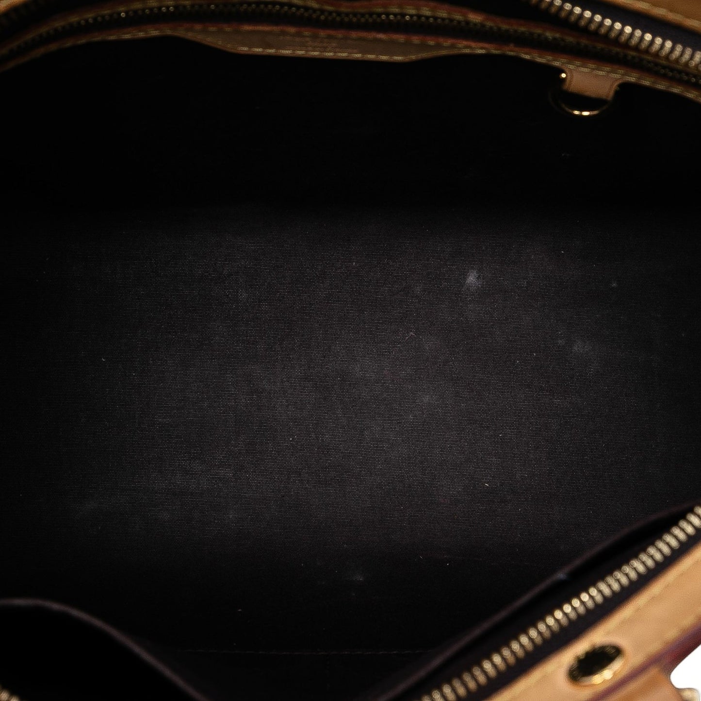 Purple Louis Vuitton Monogram Vernis Brea MM Satchel