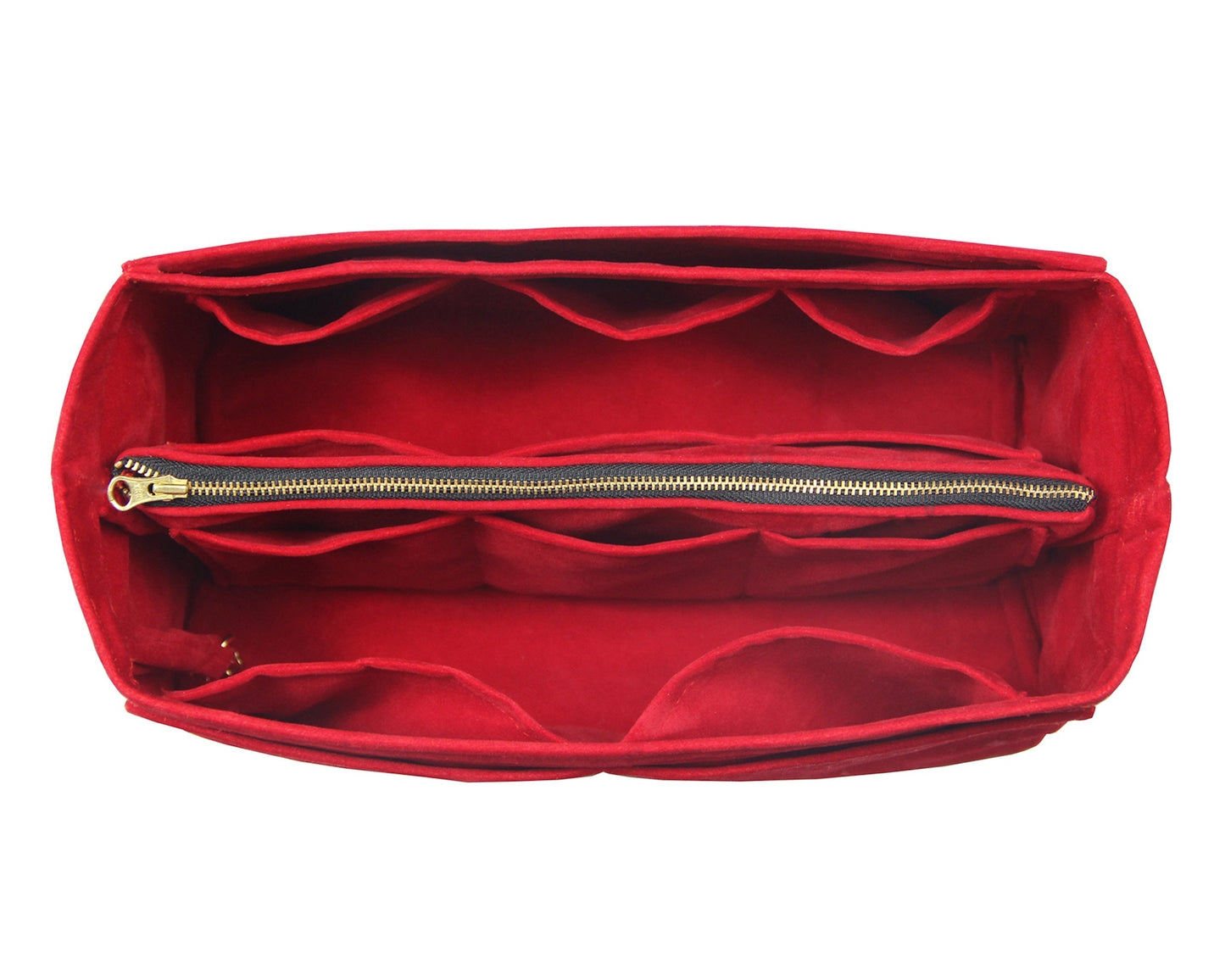 [Gucci GG Blooms Reversible Tote] Velvet Bag Organizer - Customized Purse Insert, Tote Liner Protector, Handbag Organizer (Type B)