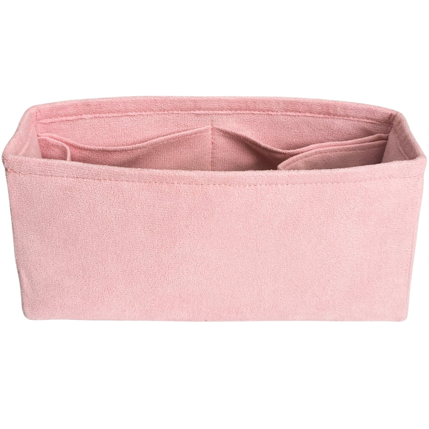 Organizer for [80s Vanity Bag, Saint Laurent (YSL)] Bag Insert (Velvet, Long Zip and Open Compartment)