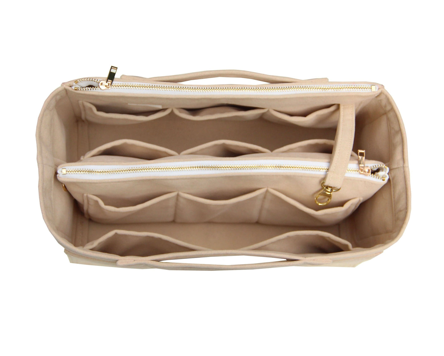 [Gucci Padlock Medium GG] Velvet Bag Organizer - Customized Purse Insert, Tote Liner Protector, Handbag Organizer (Type Q)