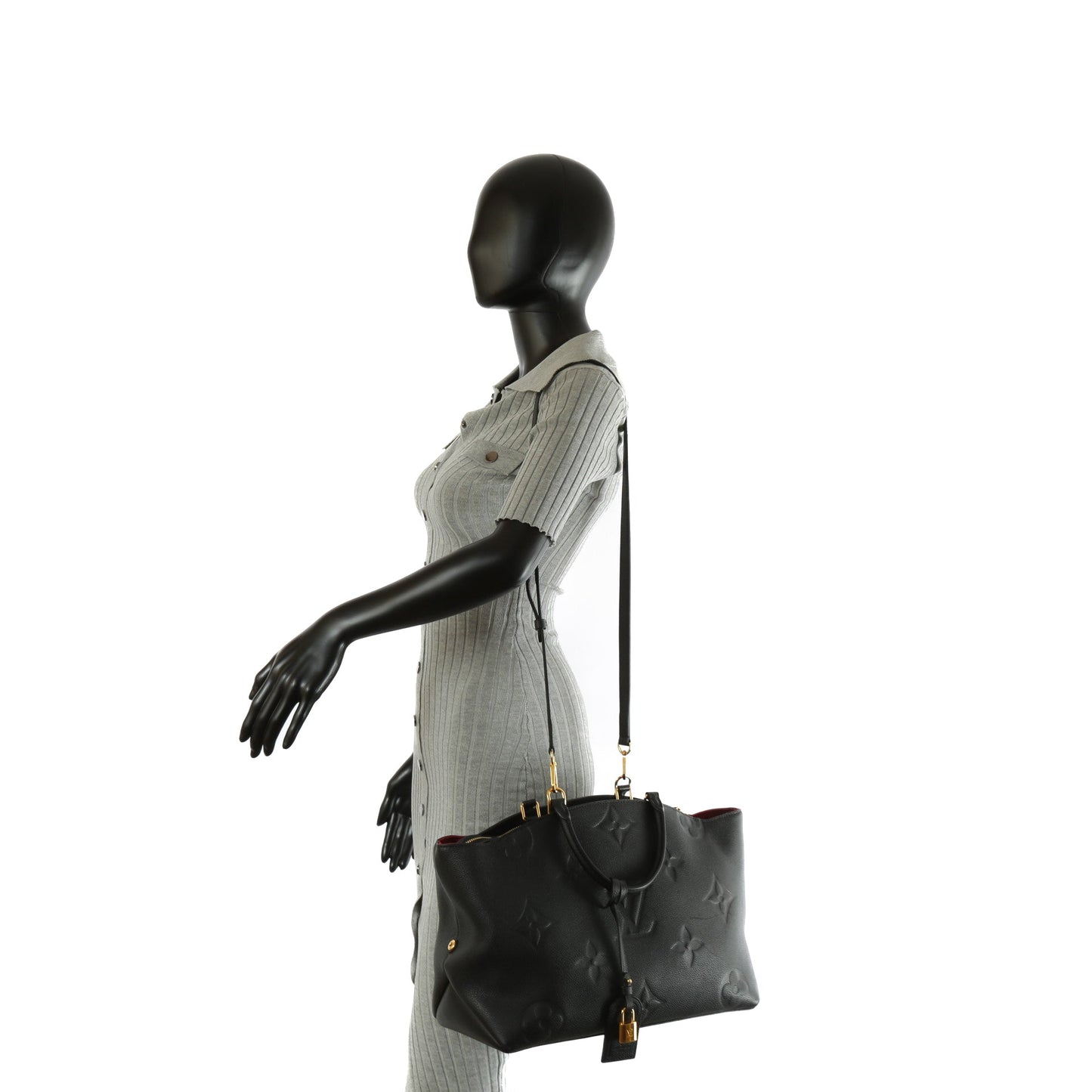 LOUIS VUITTON Grand Palais Black Monogram Empreinte