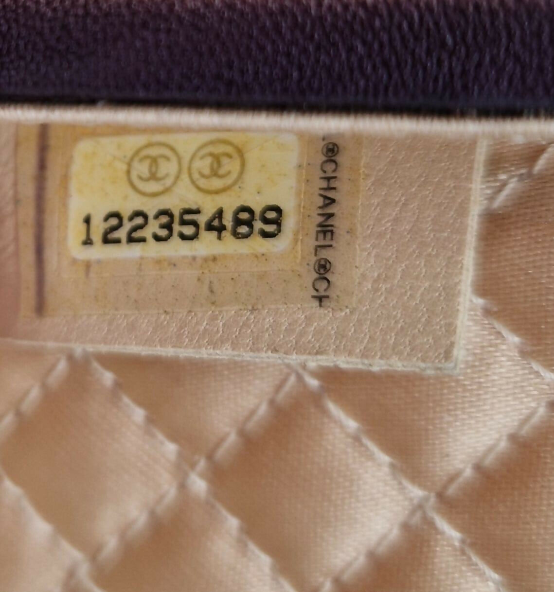 Chanel  2008 Micro Paris-London Clutch bag