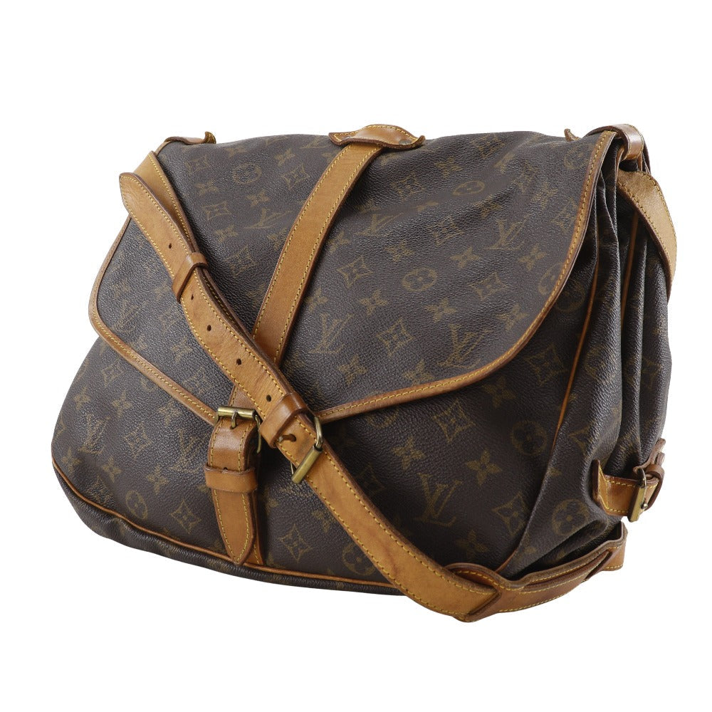 LOUIS VUITTON Shoulder Bag M42254 Monogram canvas Brown Samuel 35