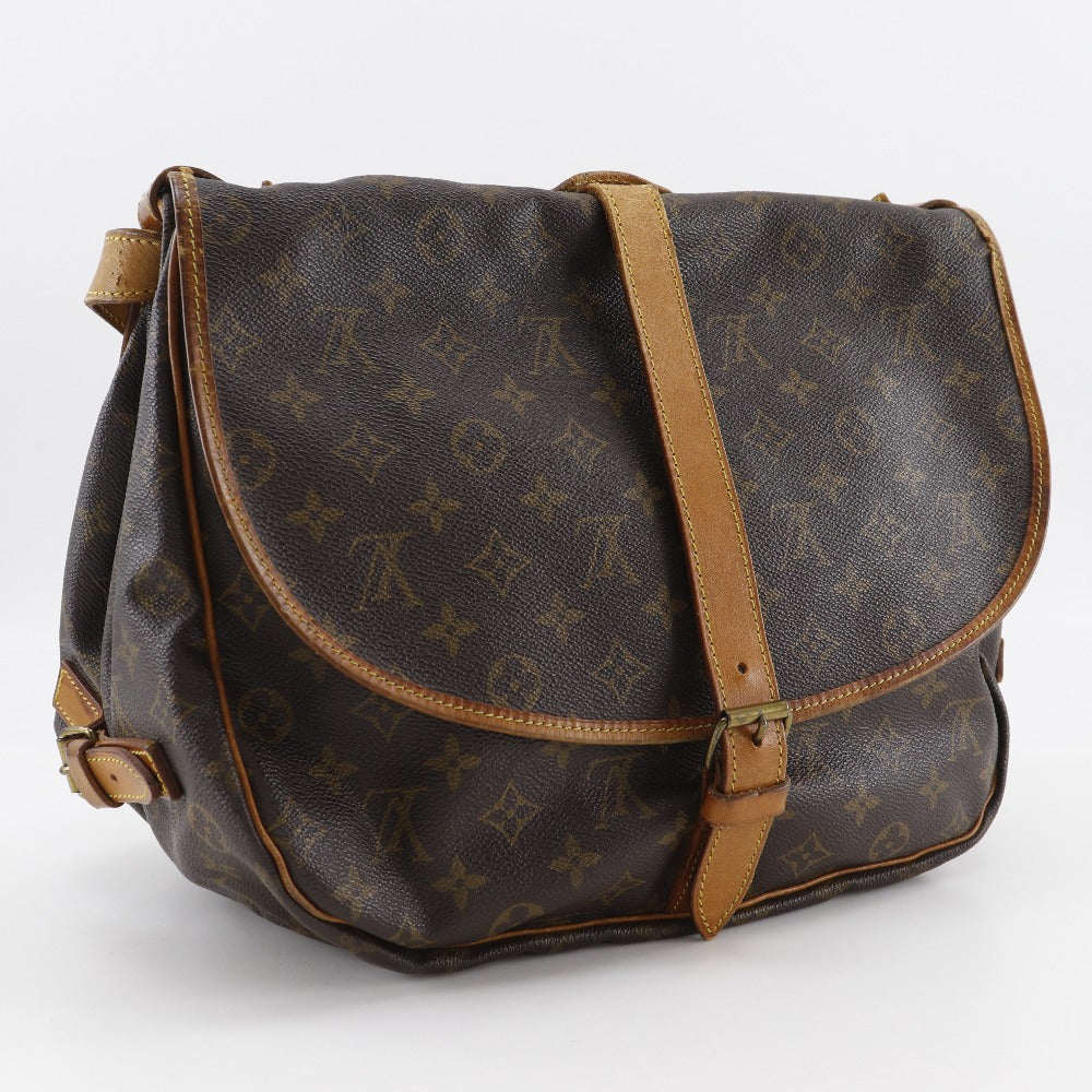 LOUIS VUITTON Shoulder Bag M42254 Monogram canvas Brown Samuel 35