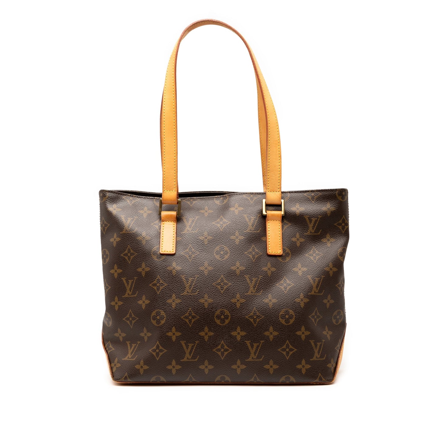 Brown Louis Vuitton Monogram Cabas Piano Tote Bag
