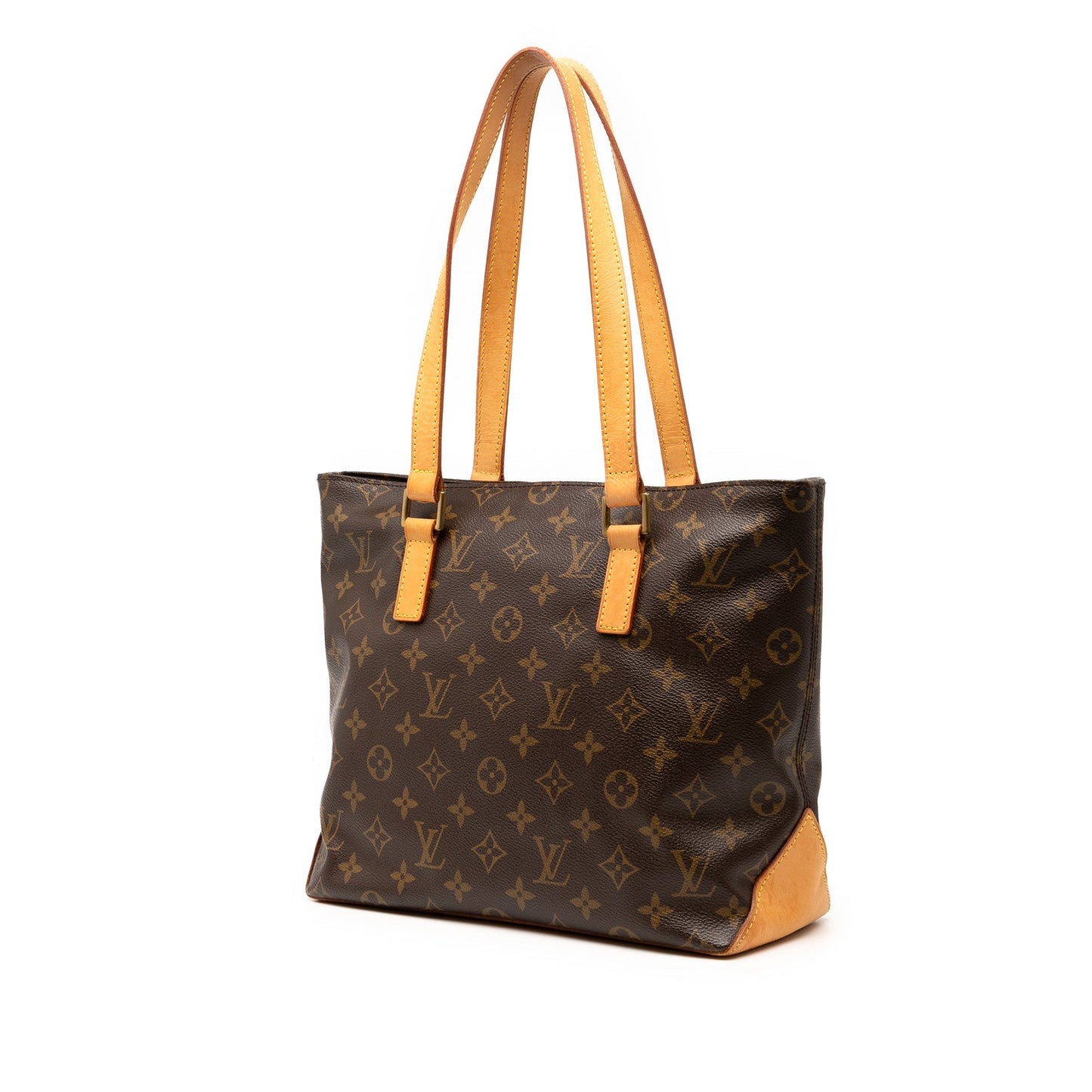 Brown Louis Vuitton Monogram Cabas Piano Tote Bag
