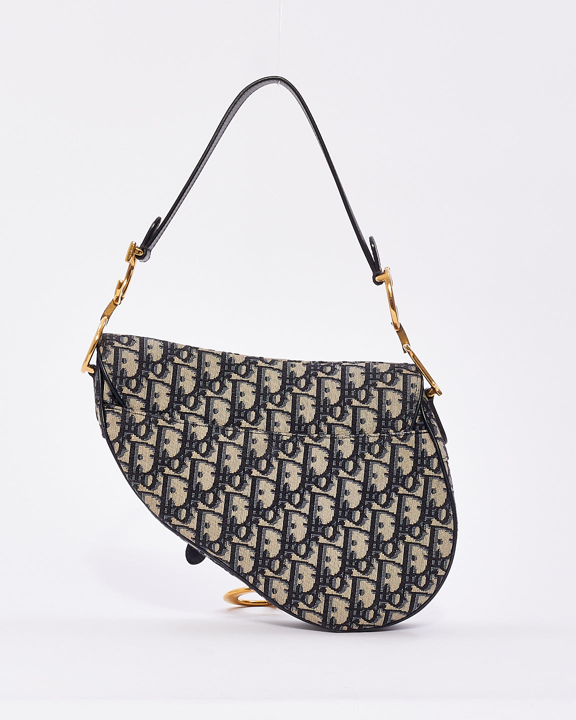 Dior Leather Canvas Handbag