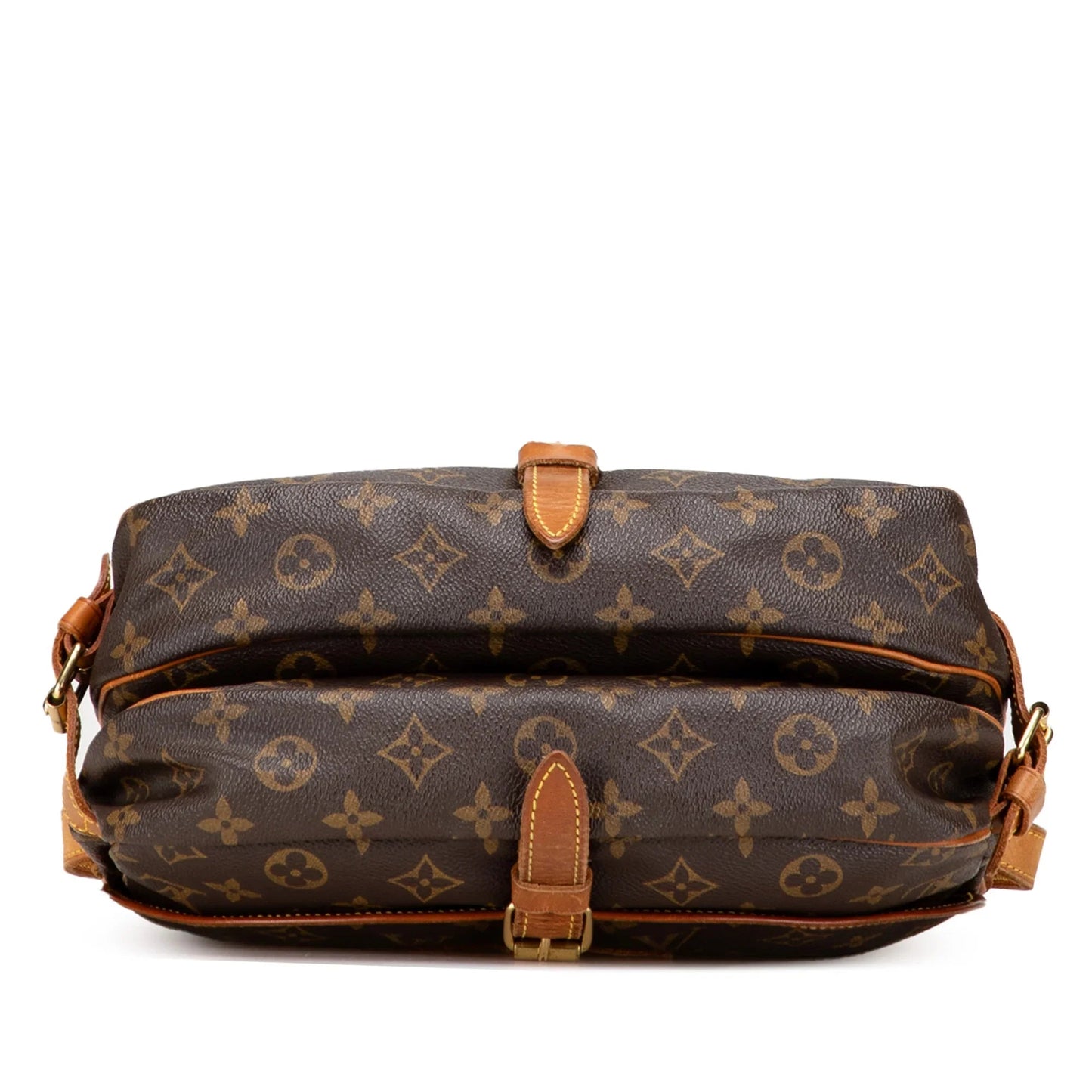 Brown Louis Vuitton Monogram Saumur 30 Crossbody Bag