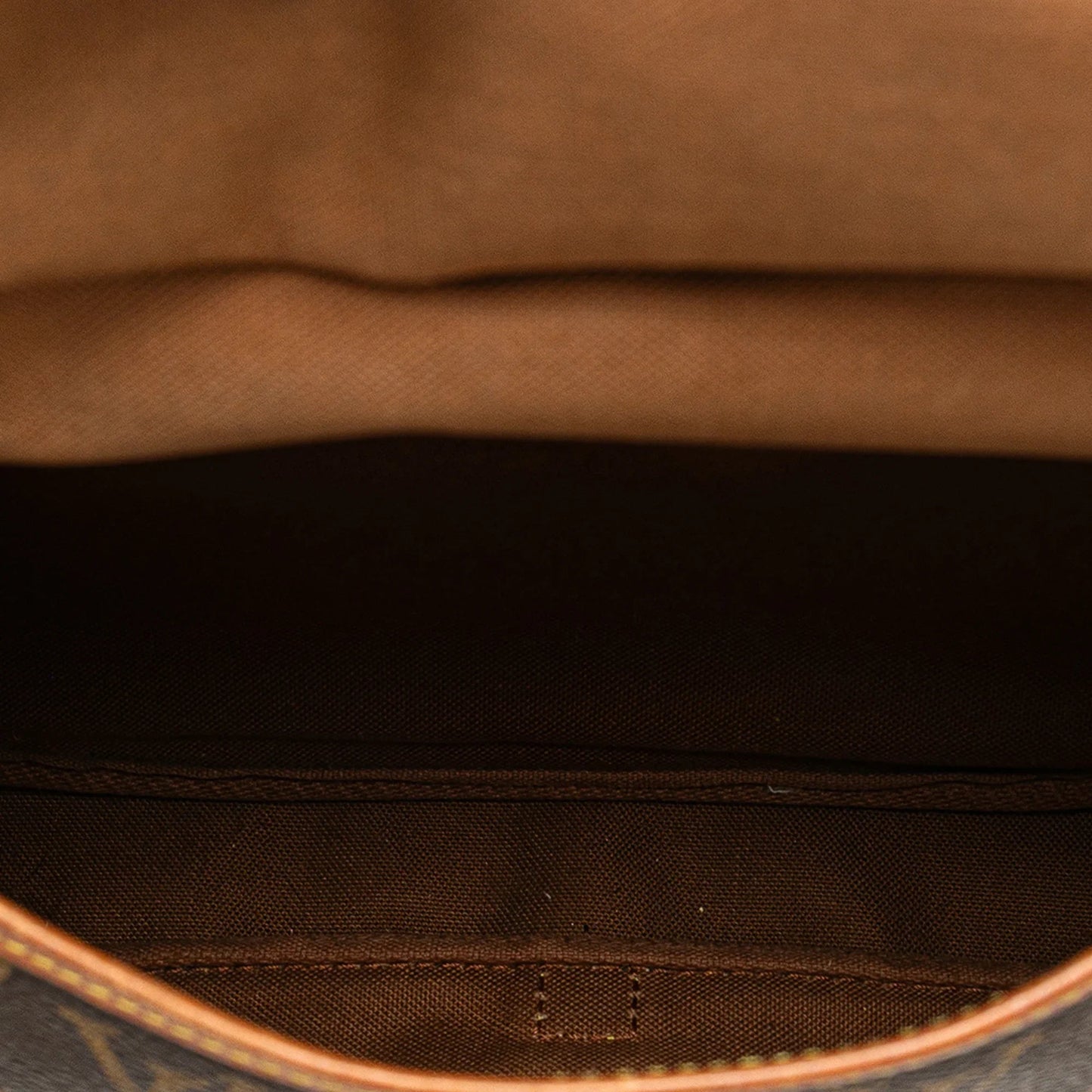 Brown Louis Vuitton Monogram Saumur 30 Crossbody Bag
