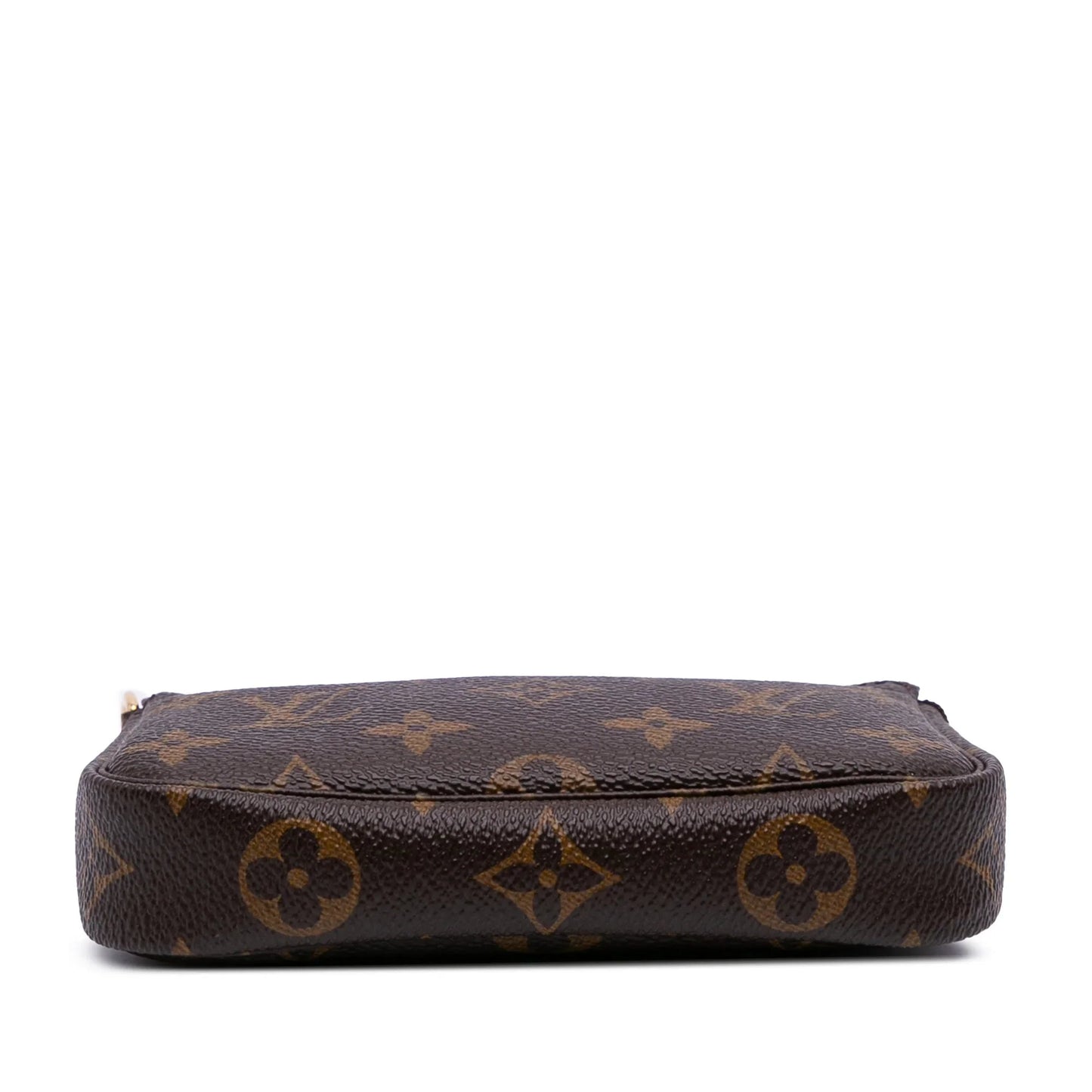 Brown Louis Vuitton Monogram Mini Pochette Accessoires Handbag