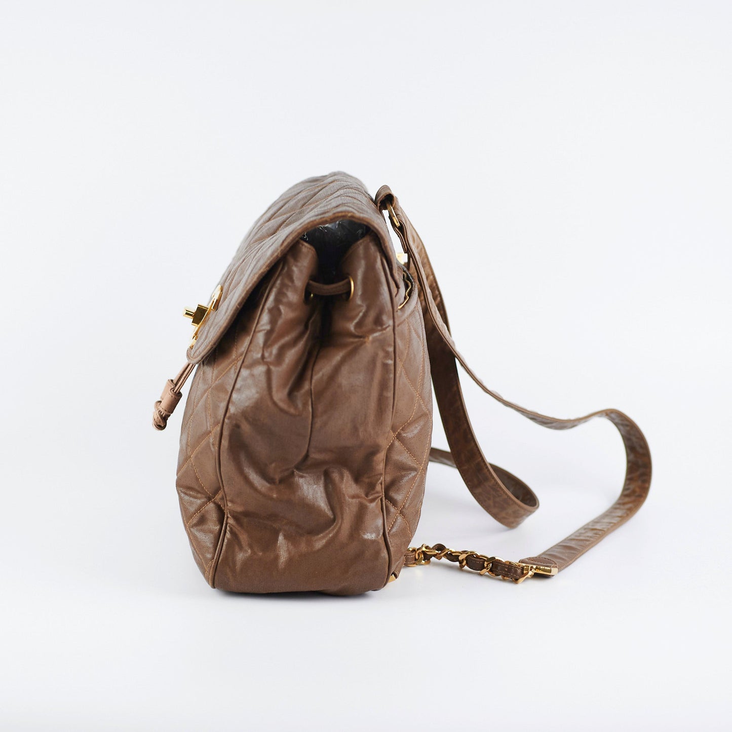Chanel  Back Pack Brown