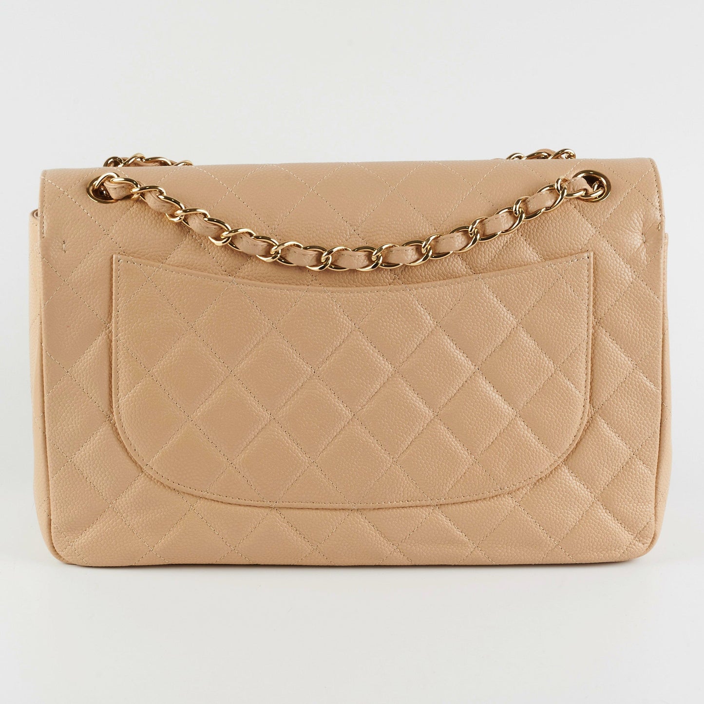 Chanel Jumbo Double Flap Light Beige