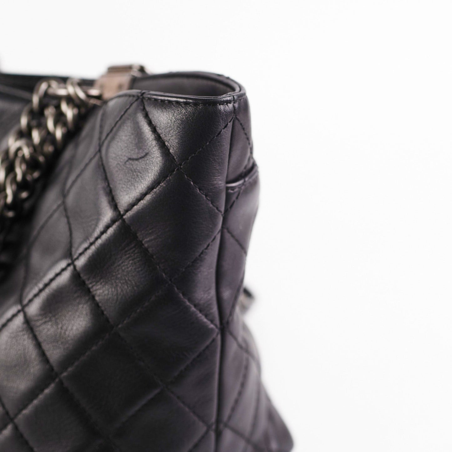 Chanel Boy Tote Bag Black