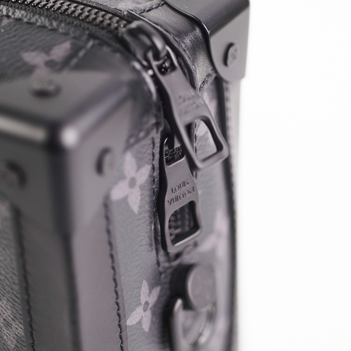 Louis Vuitton Soft Trunk Monogram Black Bag