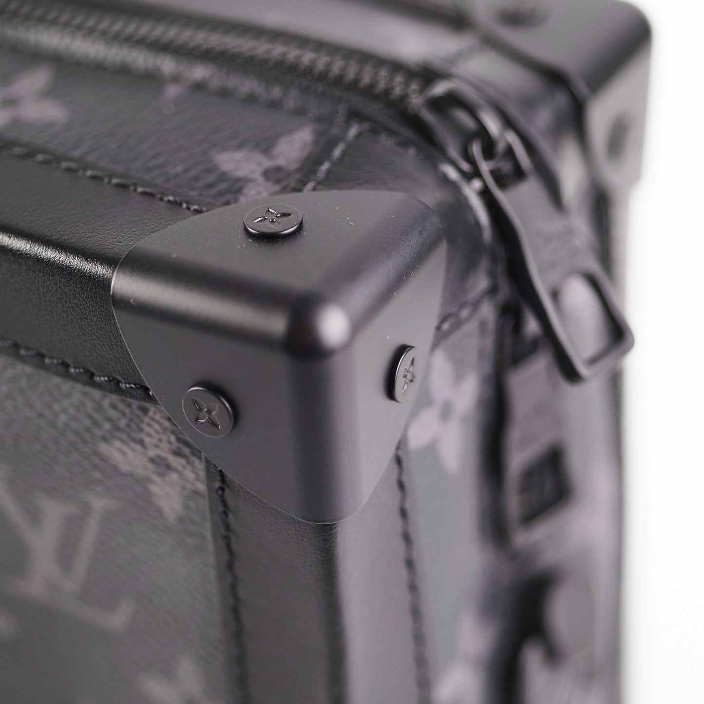 Louis Vuitton Soft Trunk Monogram Black Bag