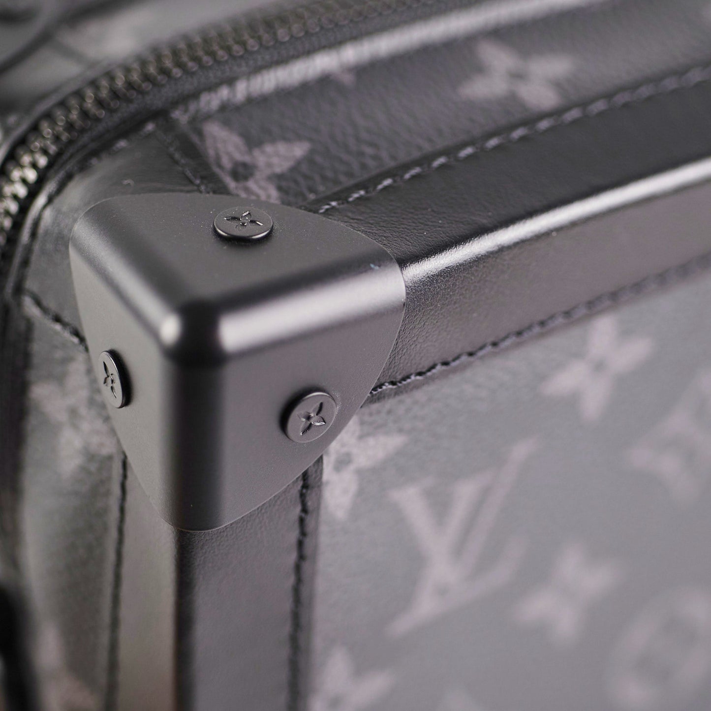 Louis Vuitton Soft Trunk Monogram Black Bag