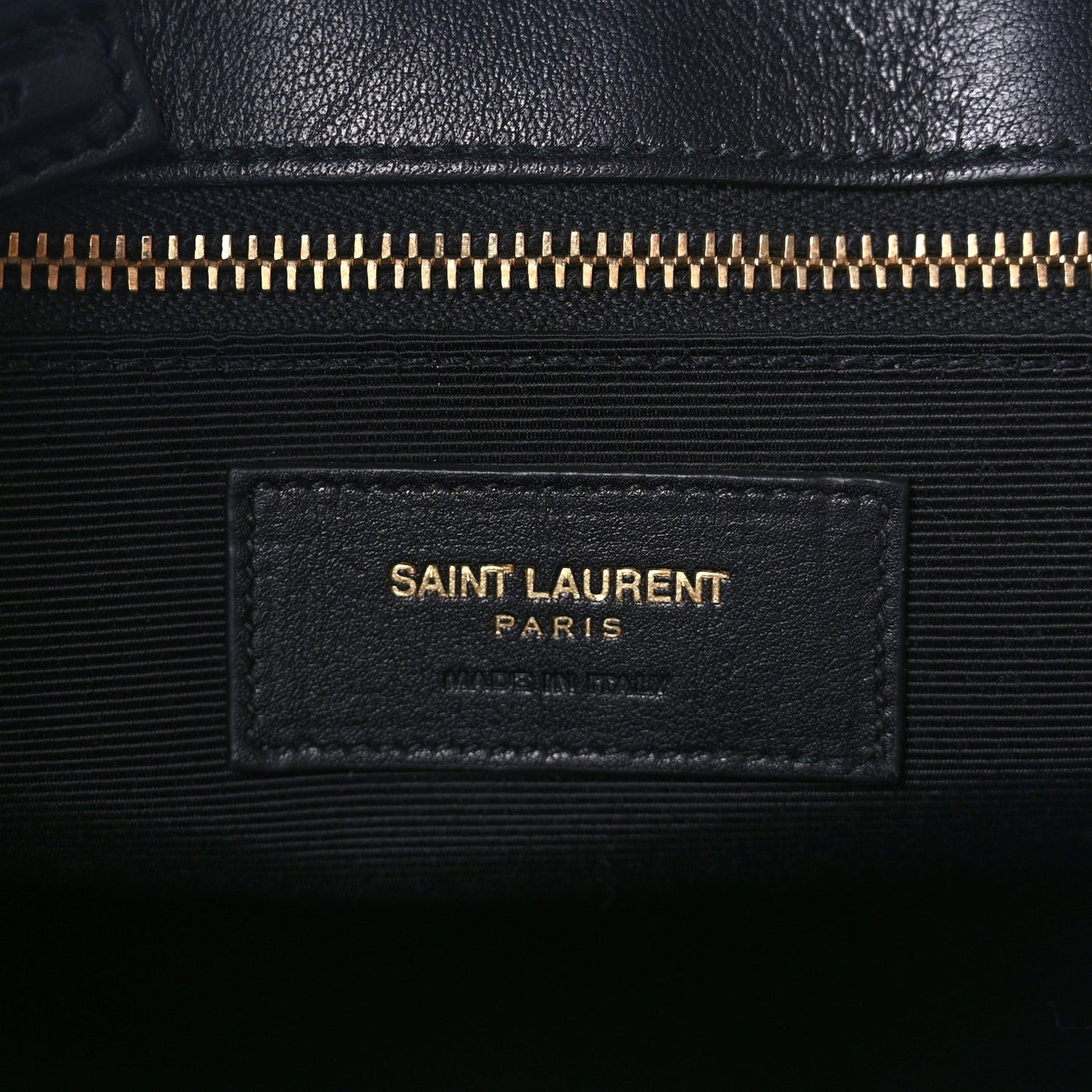 Saint Laurent Calfskin Bi-Color Small Sac De Jour  Royal Blue Black