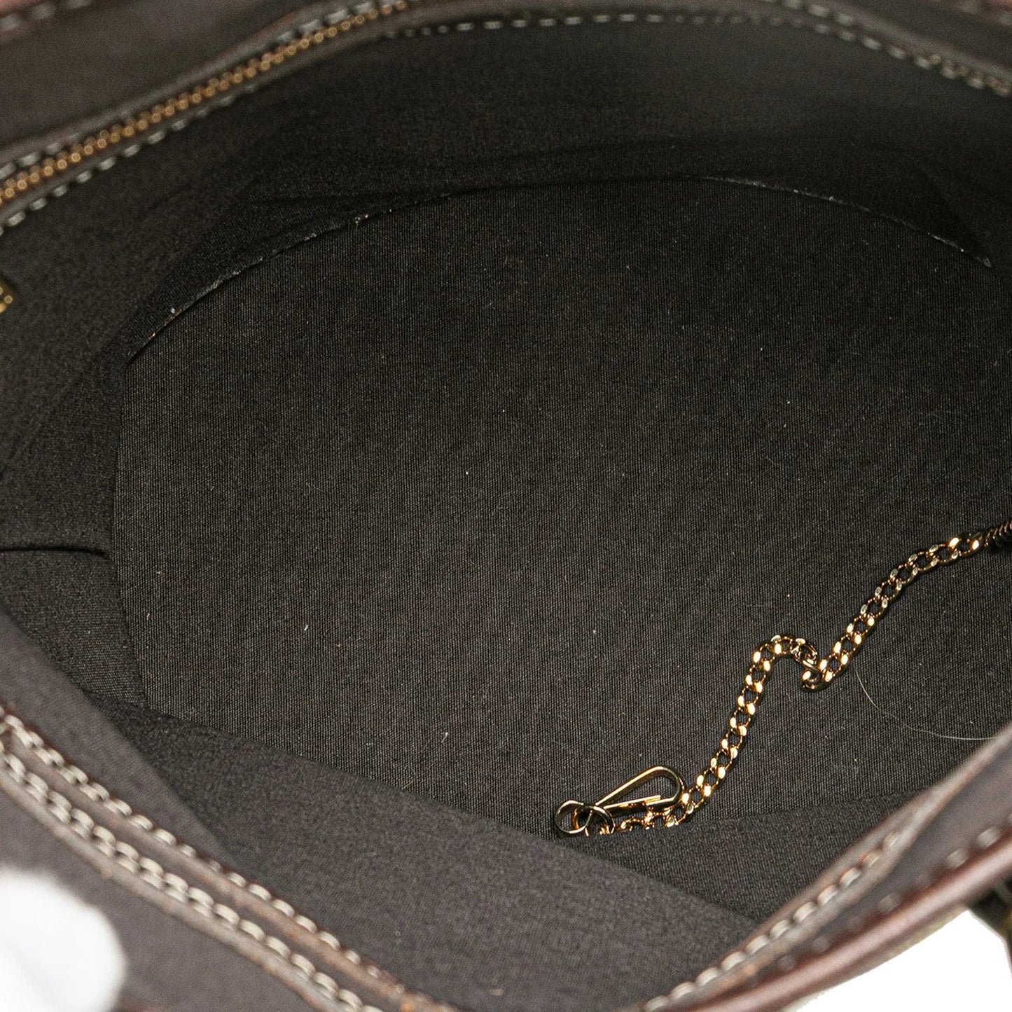 Brown Louis Vuitton Monogram Mini Lin Bucket PM