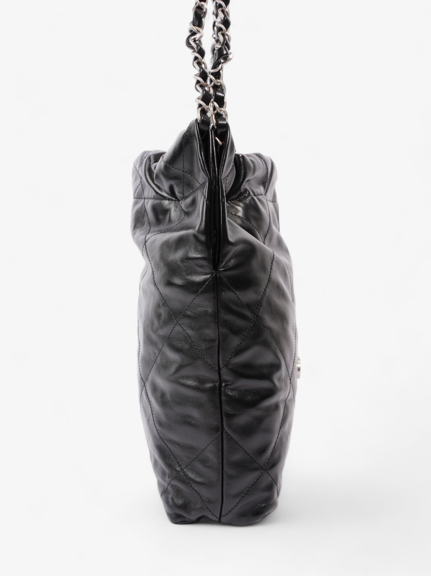 Chanel Chanel 22 Black Calfskin Leather Small