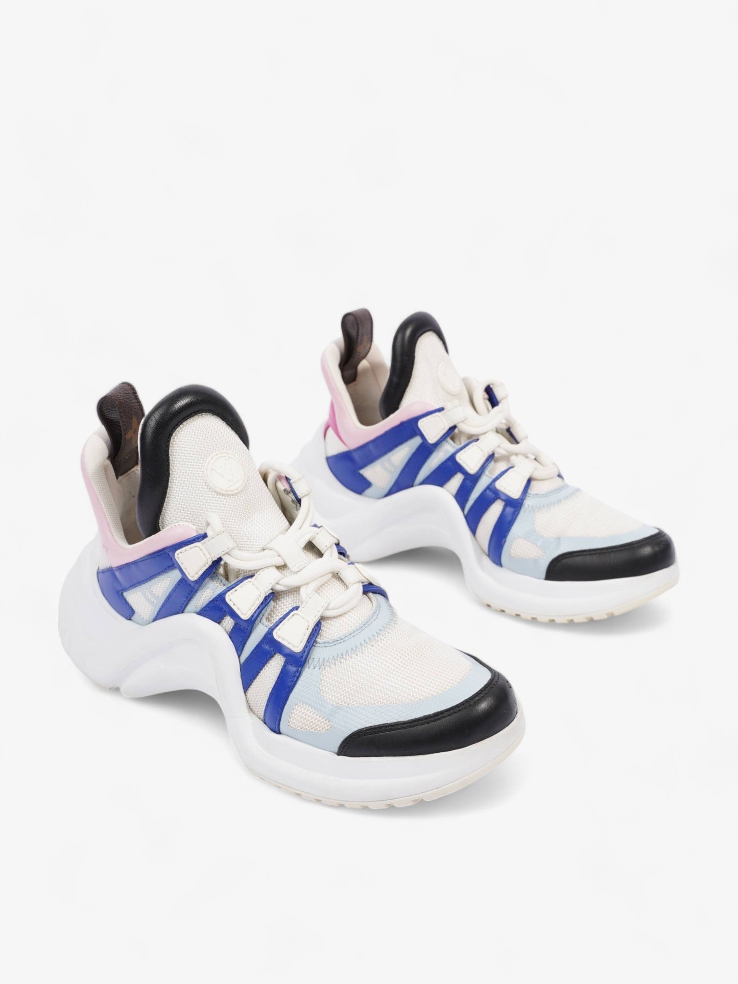 Louis Vuitton Archlight White / Blue / Pink Mesh EU 39 UK 6