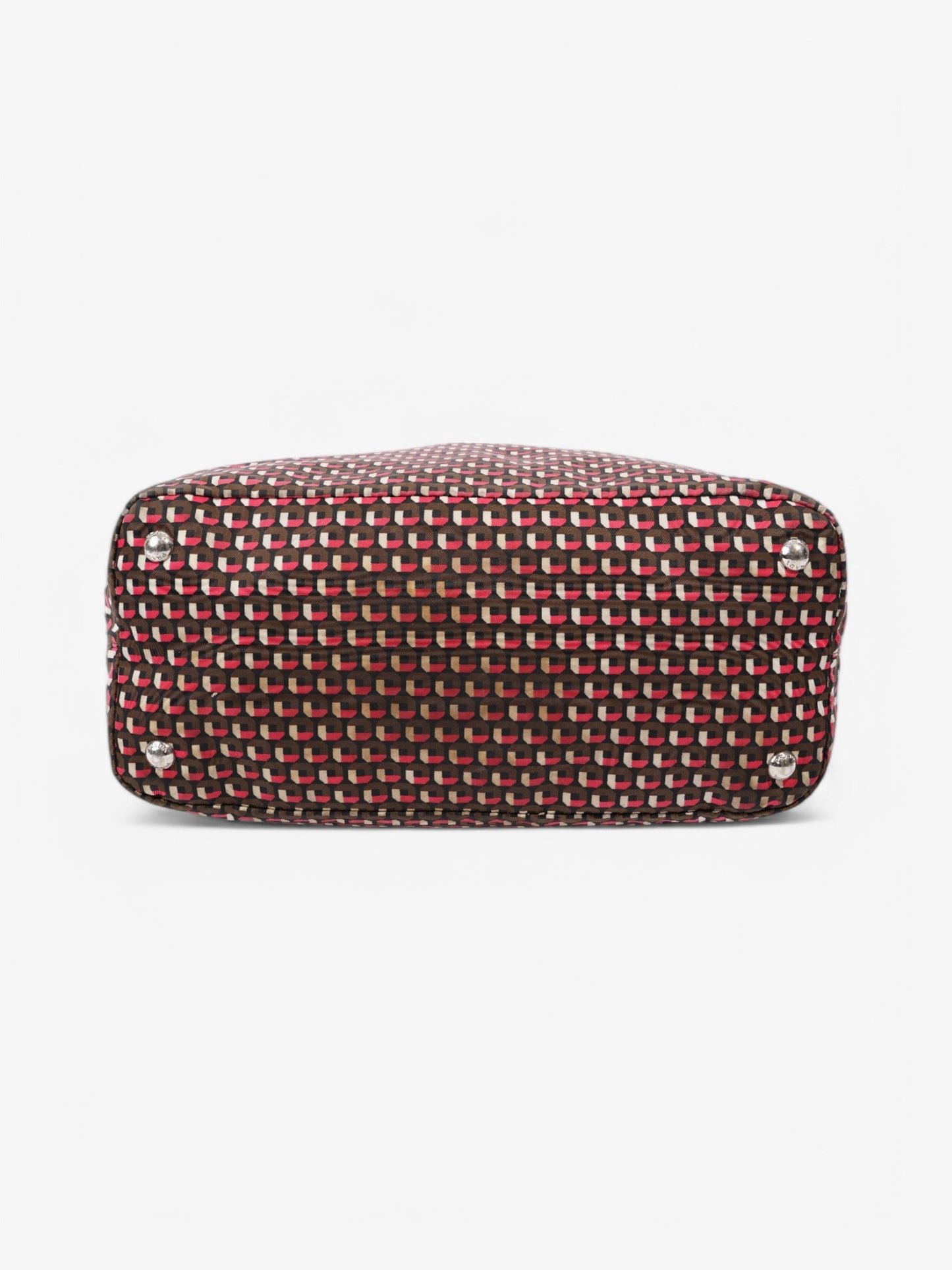 Prada Tote Brown / Pink Re Nylon