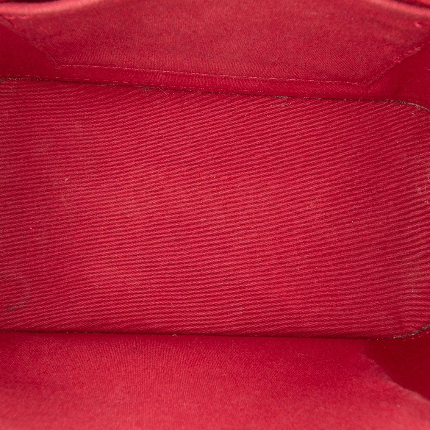 Red Louis Vuitton Monogram Vernis Alma BB Satchel