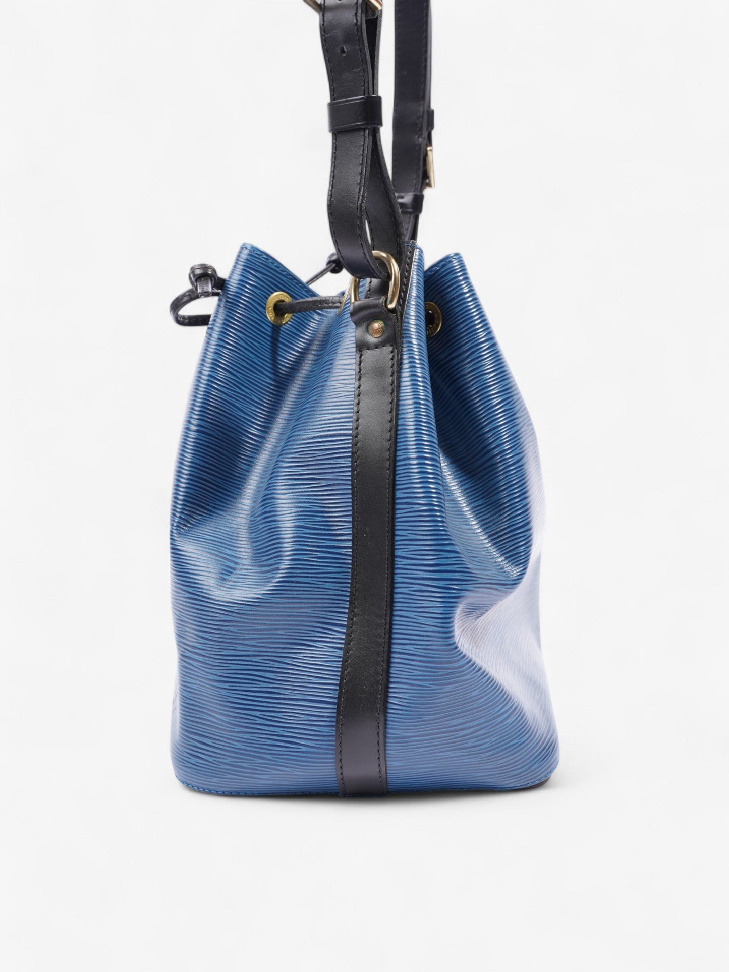 Louis Vuitton Noè  Blue / Black Epi Leather