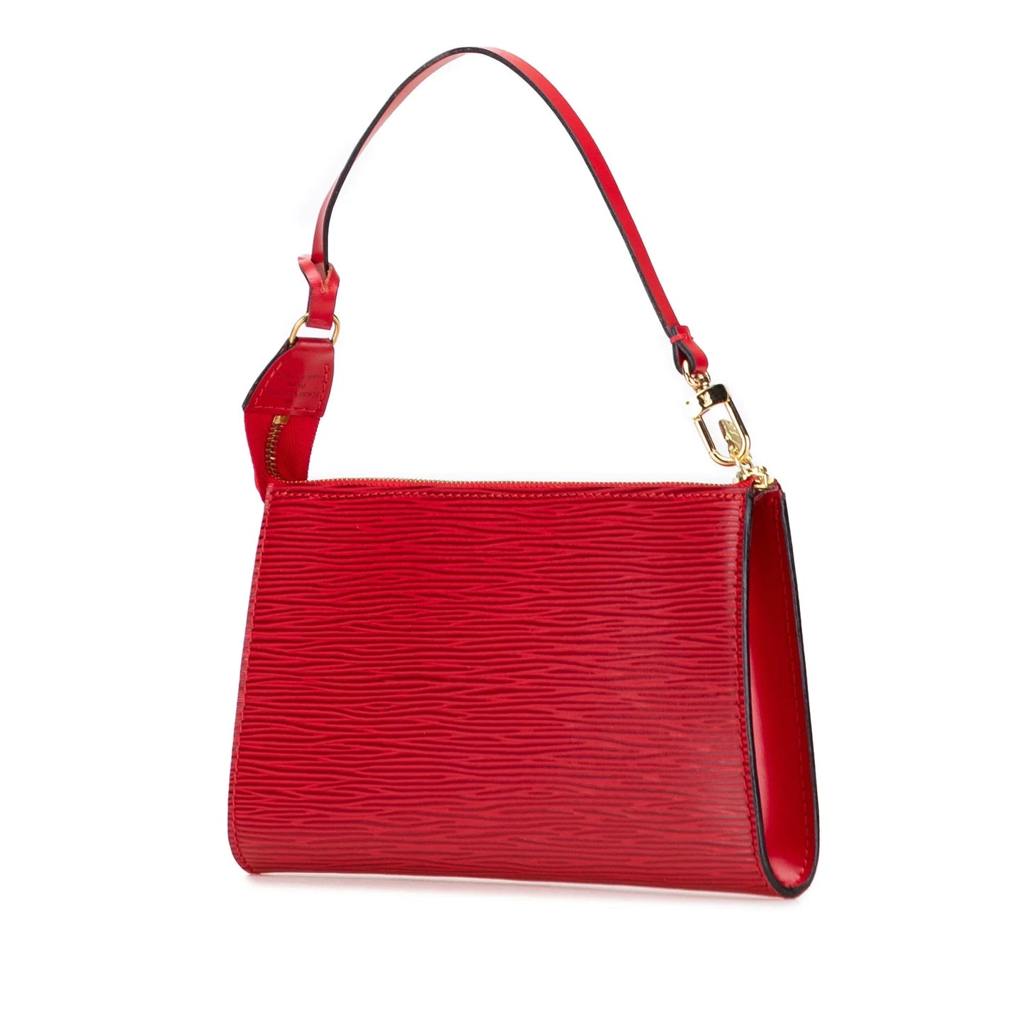 Red Louis Vuitton Epi Pochette Accessoires Shoulder Bag