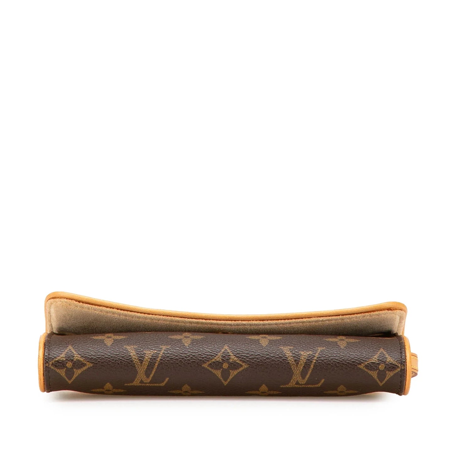 Brown Louis Vuitton Monogram Pochette Twin PM Crossbody Bag