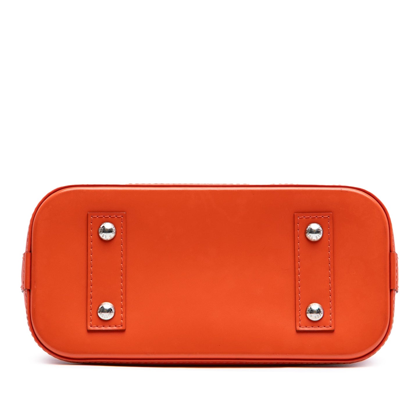 Orange Louis Vuitton Epi Alma BB Satchel