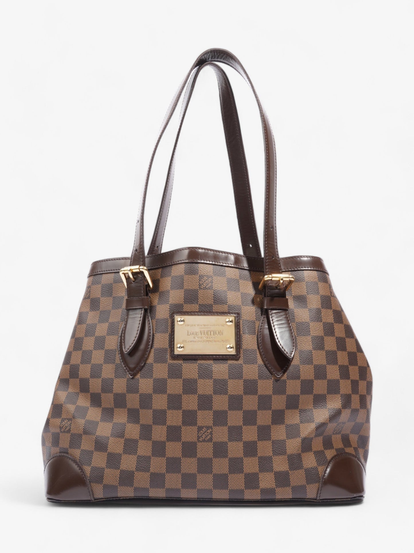 Louis Vuitton Hampstead MM Damier Ebene Coated Canvas MM