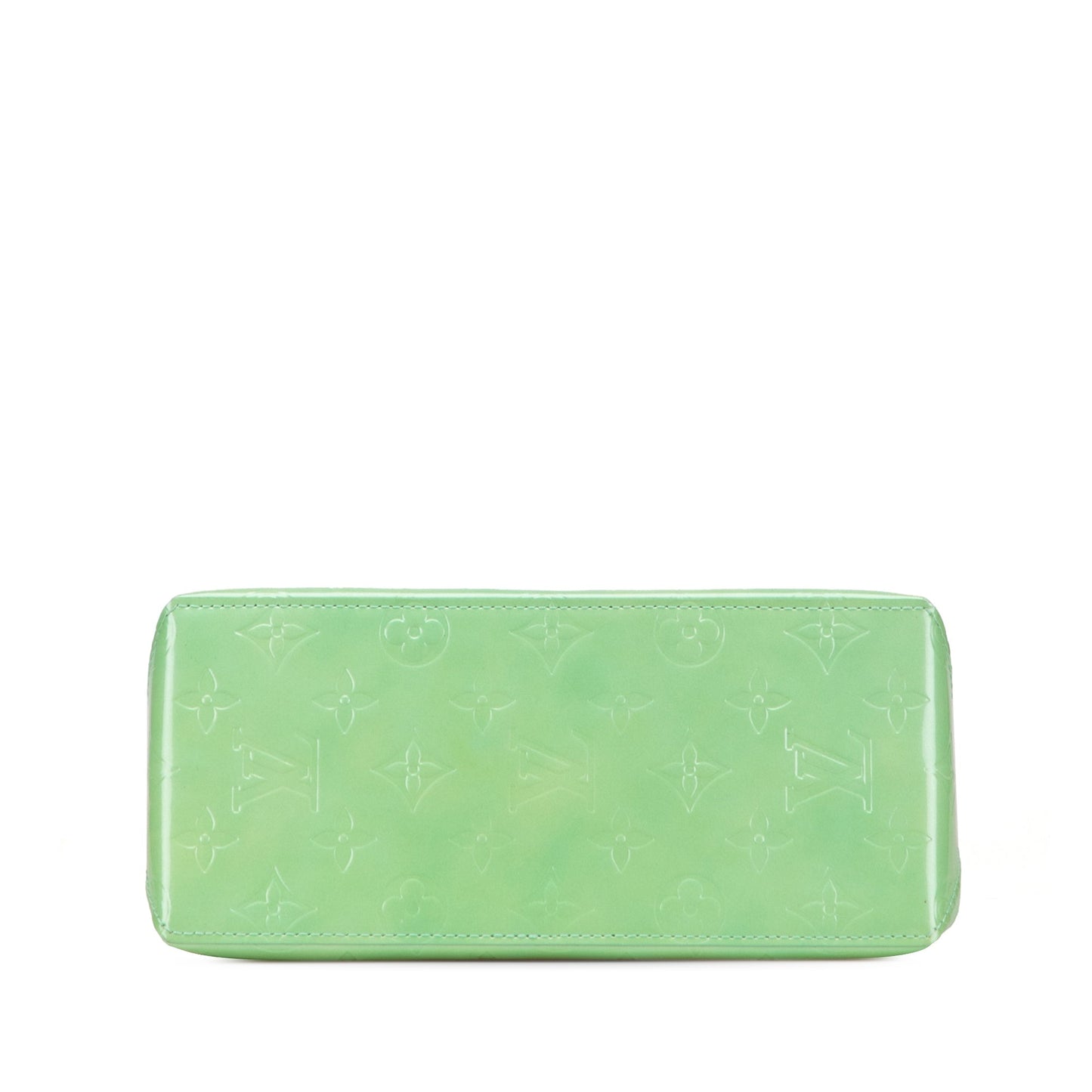 Green Louis Vuitton Monogram Vernis Reade PM Handbag