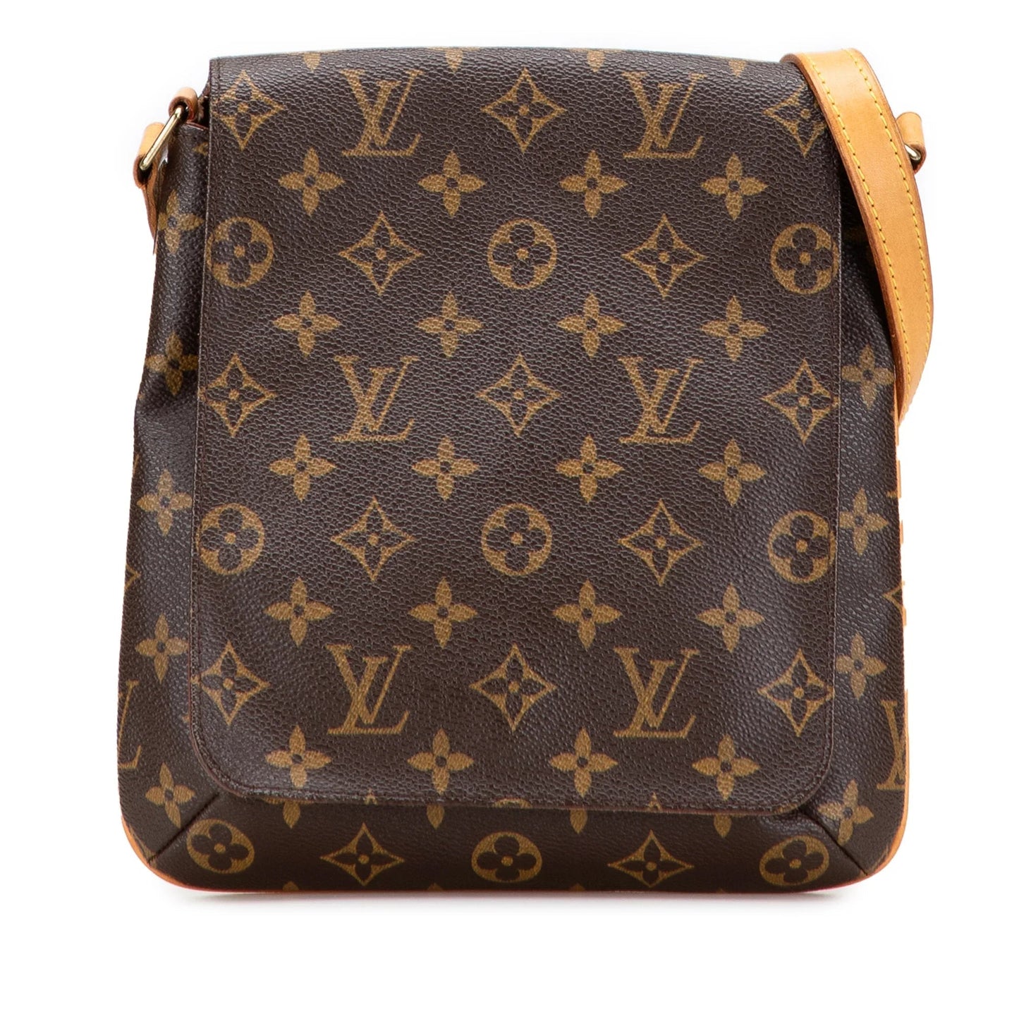 Brown Louis Vuitton Monogram Mtte Salsa Short Strap Shoulder Bag