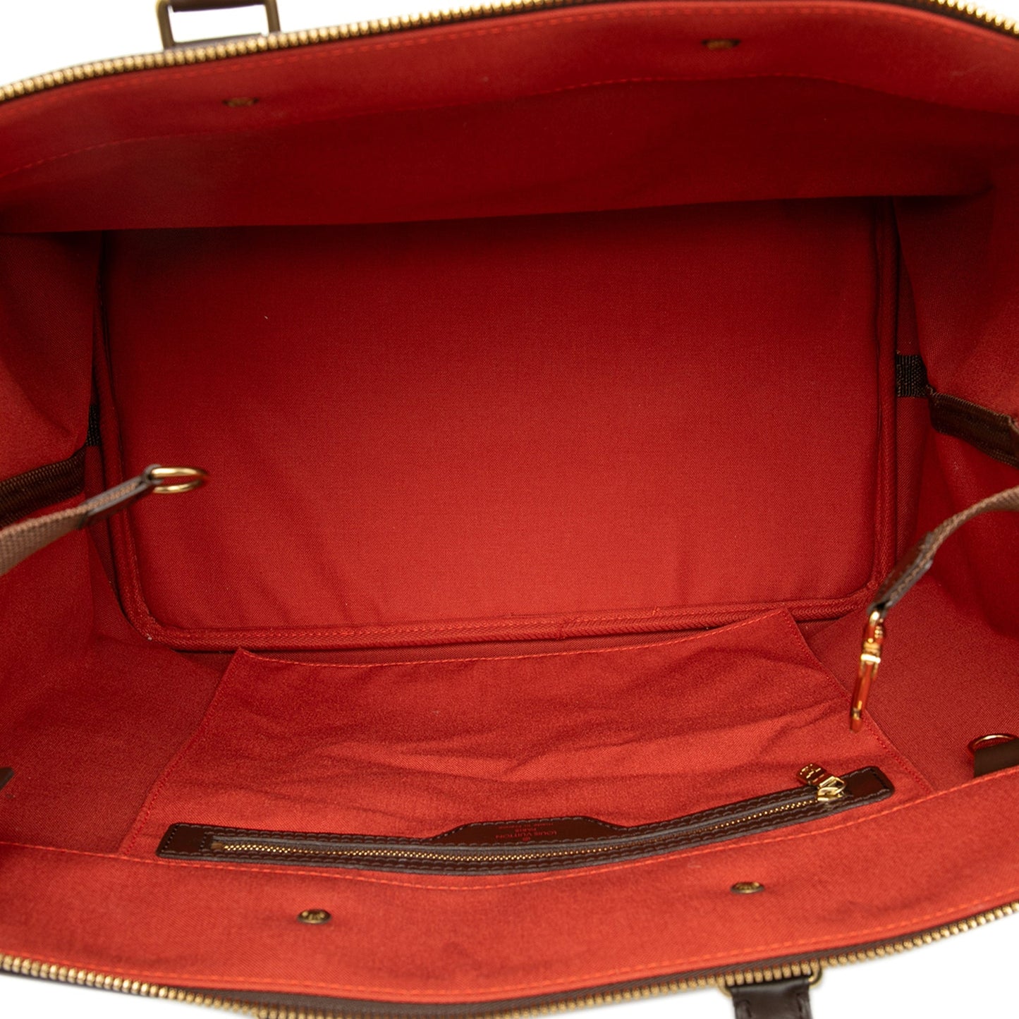 Brown Louis Vuitton Damier Ebene Greenwich PM Travel Bag
