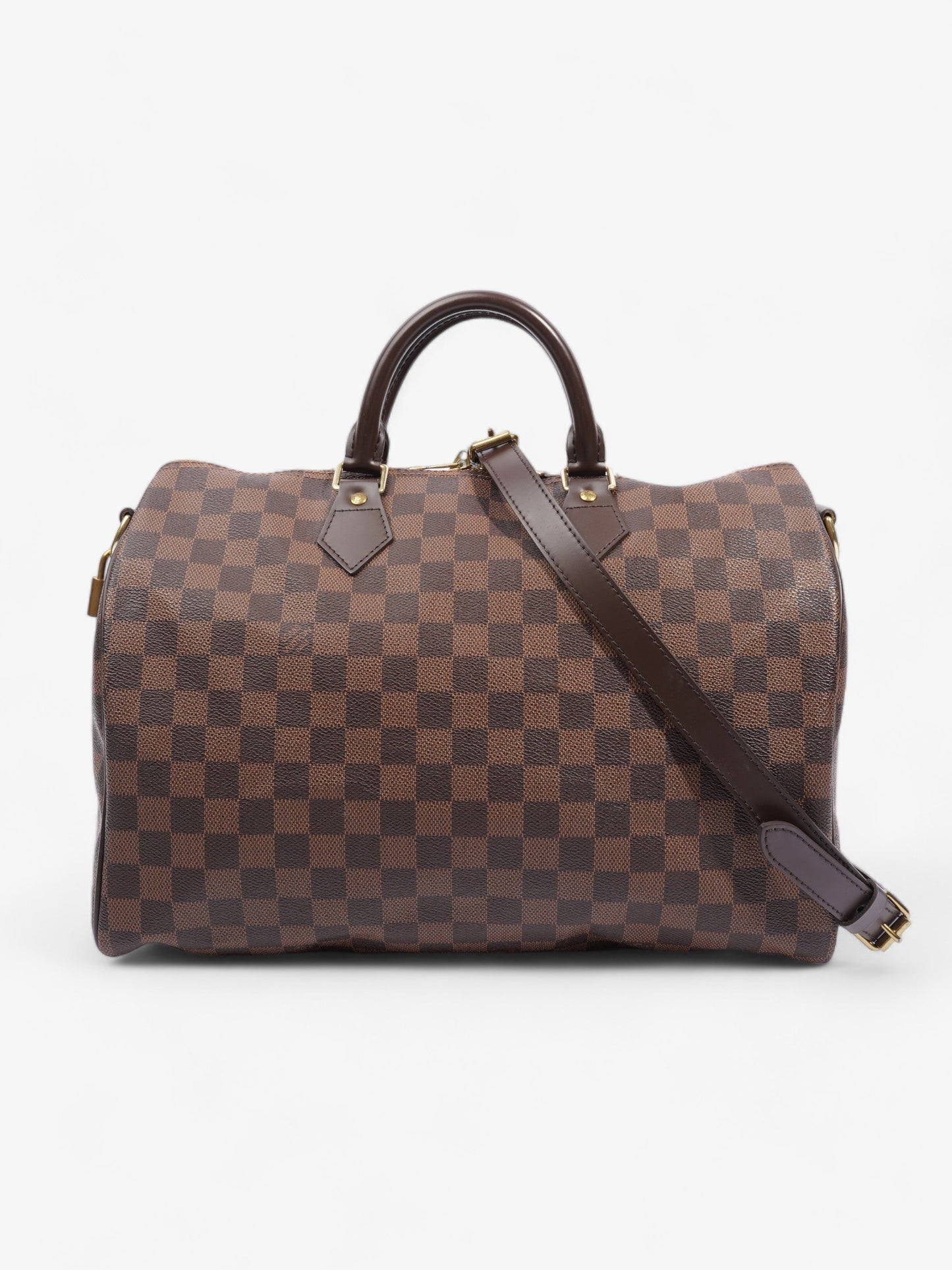 Louis Vuitton Speedy Bandouliere Damier Ebene Coated Canvas 35