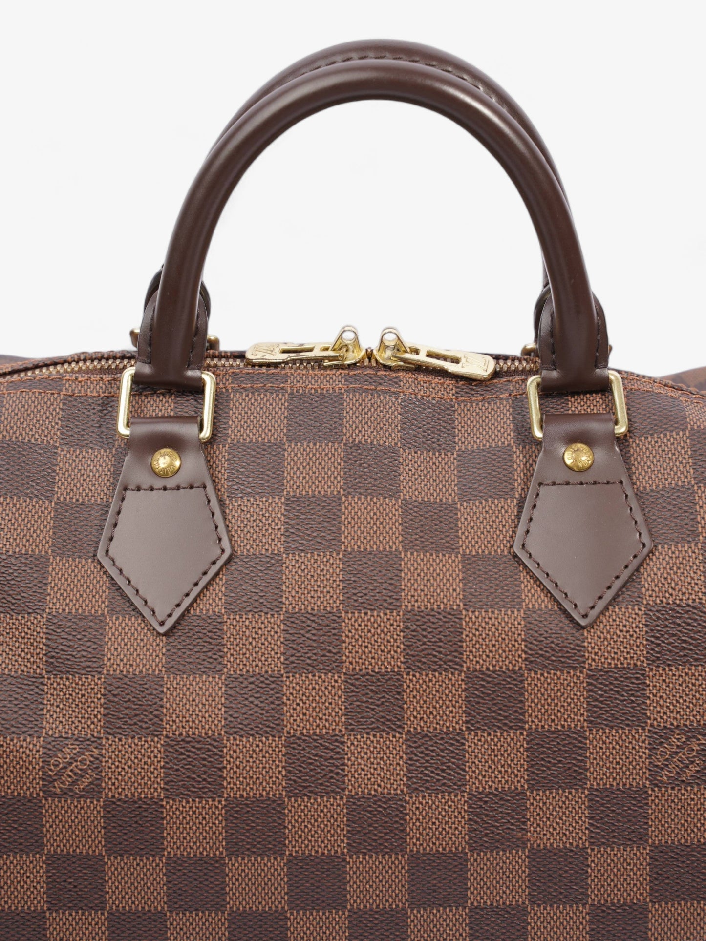 Louis Vuitton Speedy Bandouliere Damier Ebene Coated Canvas 35