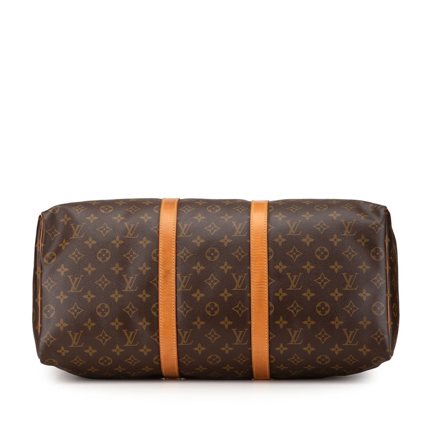 Brown Louis Vuitton Monogram Keepall 50 Travel Bag