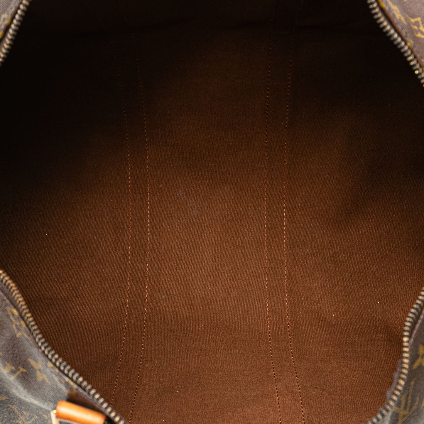 Brown Louis Vuitton Monogram Keepall 50 Travel Bag