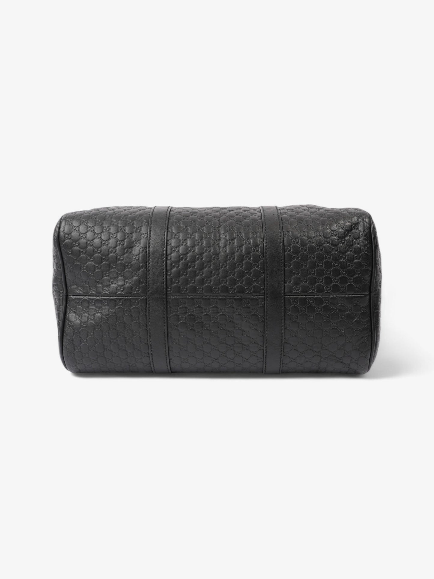 Gucci Boston Bag Black Guccissima Leather