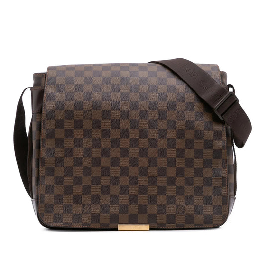 Brown Louis Vuitton Damier Ebene Bastille Crossbody Bag