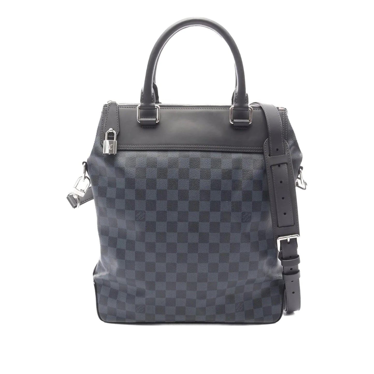 Blue Louis Vuitton Damier Cobalt Greenwich Tote Satchel