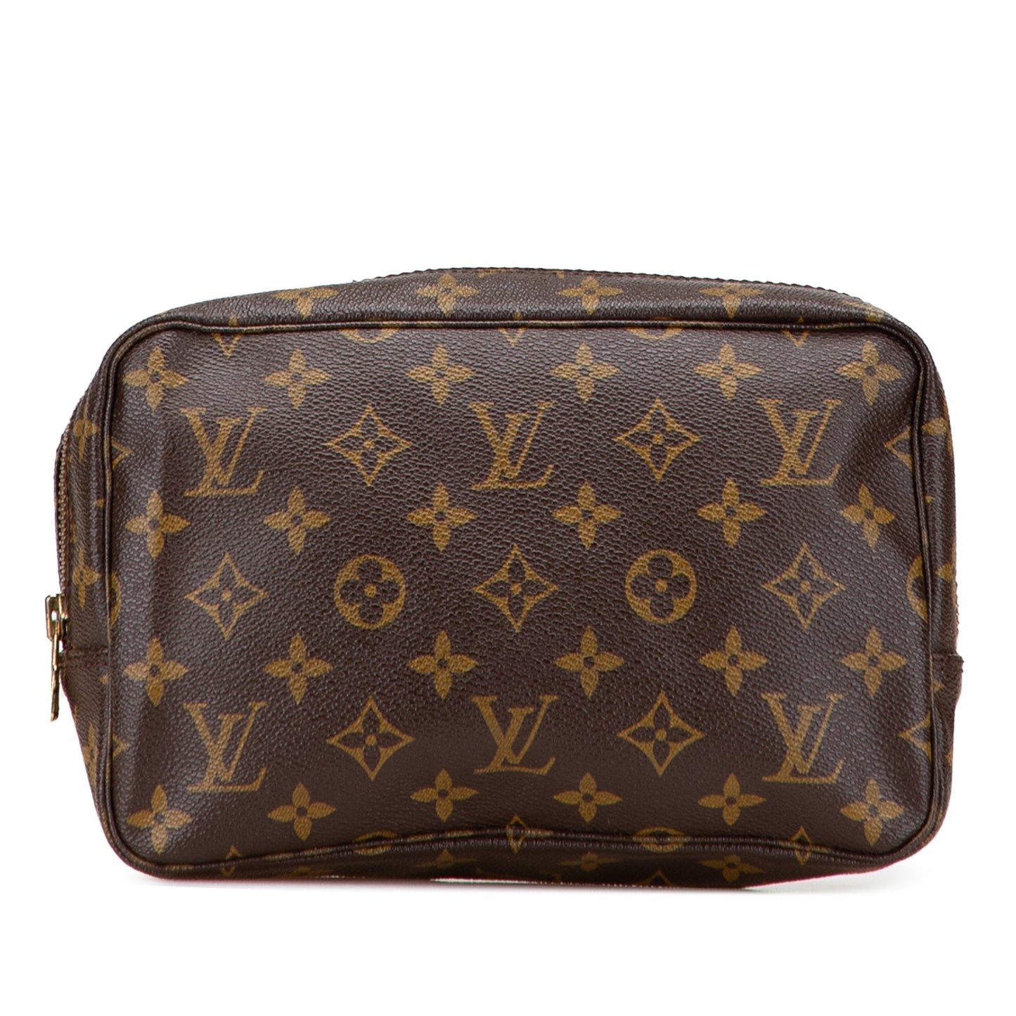 Brown Louis Vuitton Monogram Trousse Toilette 23 Clutch Bag