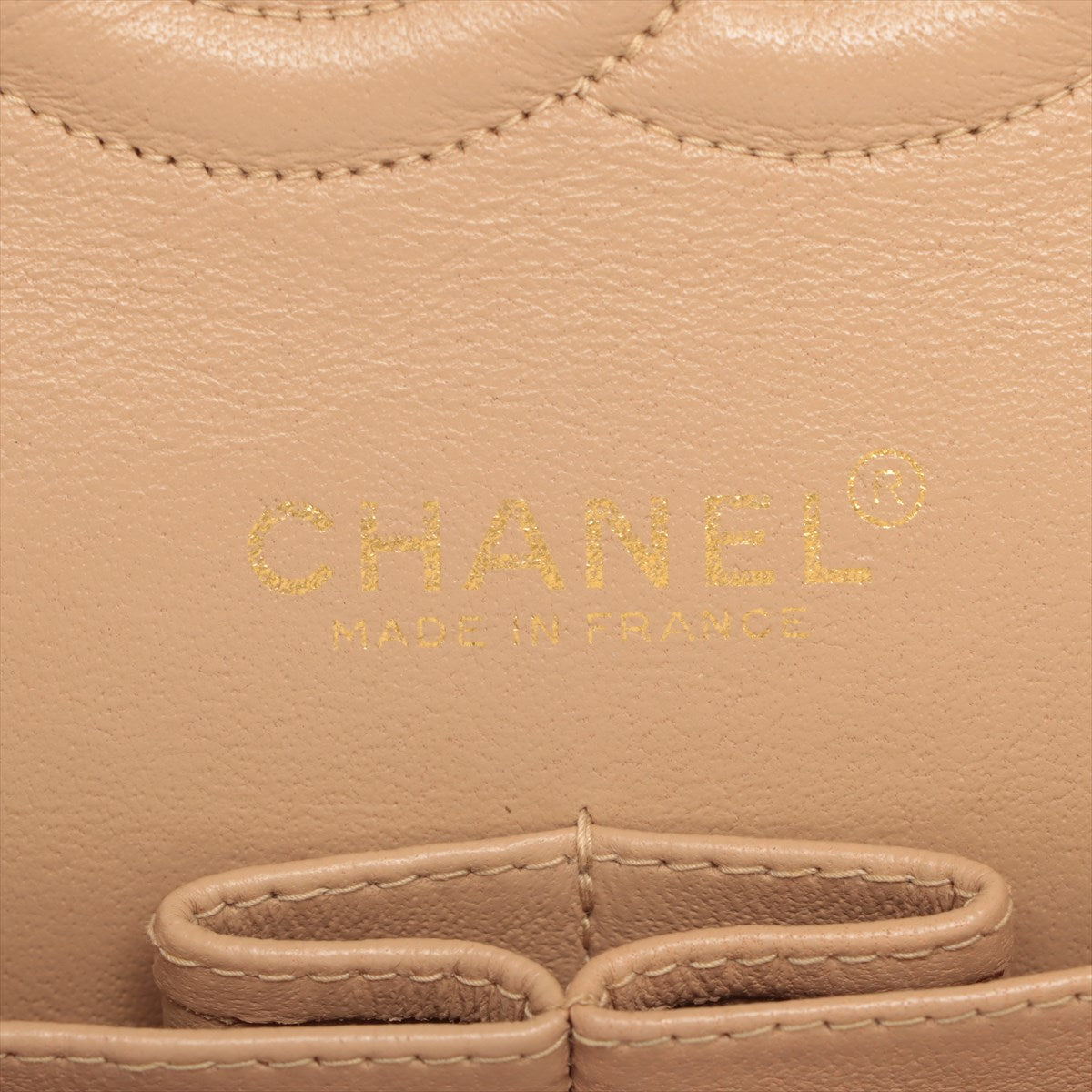 Chanel Classic Flap Dark Beige Medium/Large Shoulder Bag