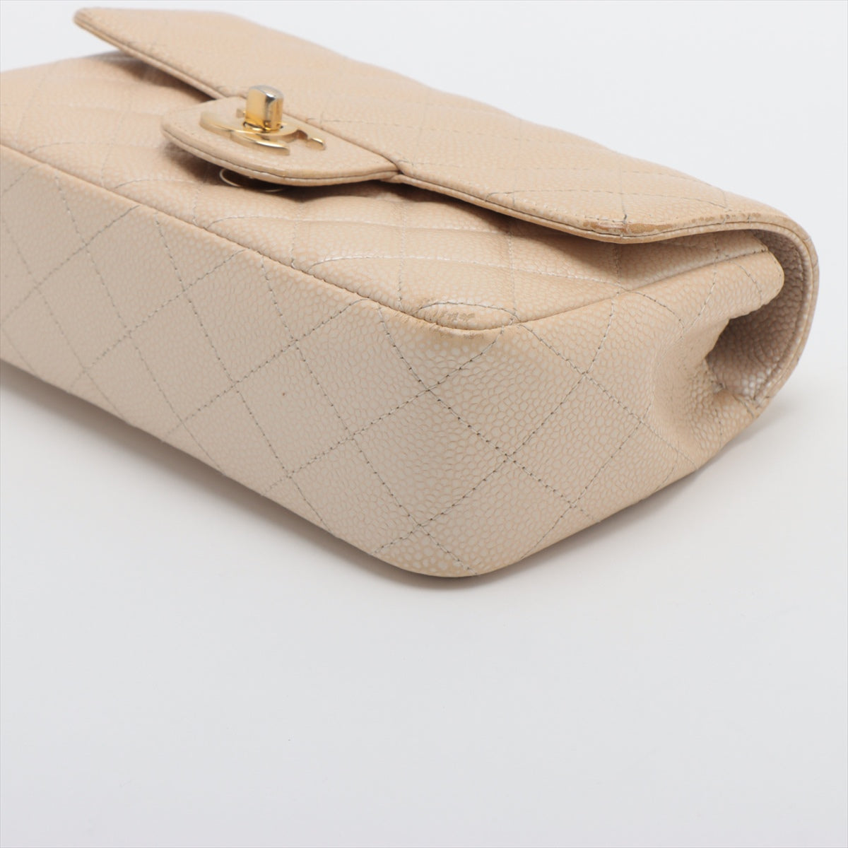 Chanel Mini Rectangular Iridescent Beige Crossbody Bag
