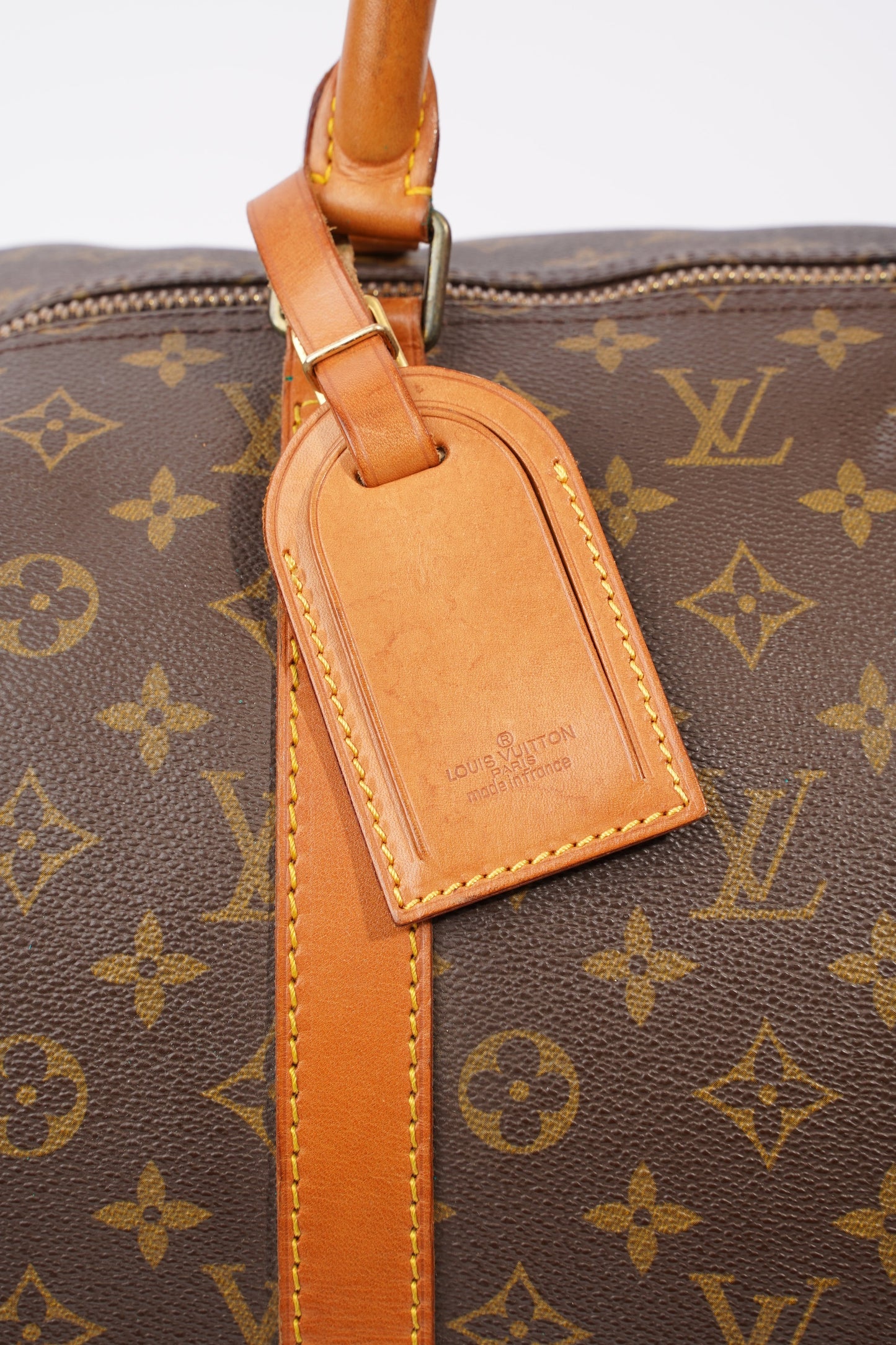 Louis Vuitton Keepall Brown / Monogram Coated Canvas 50