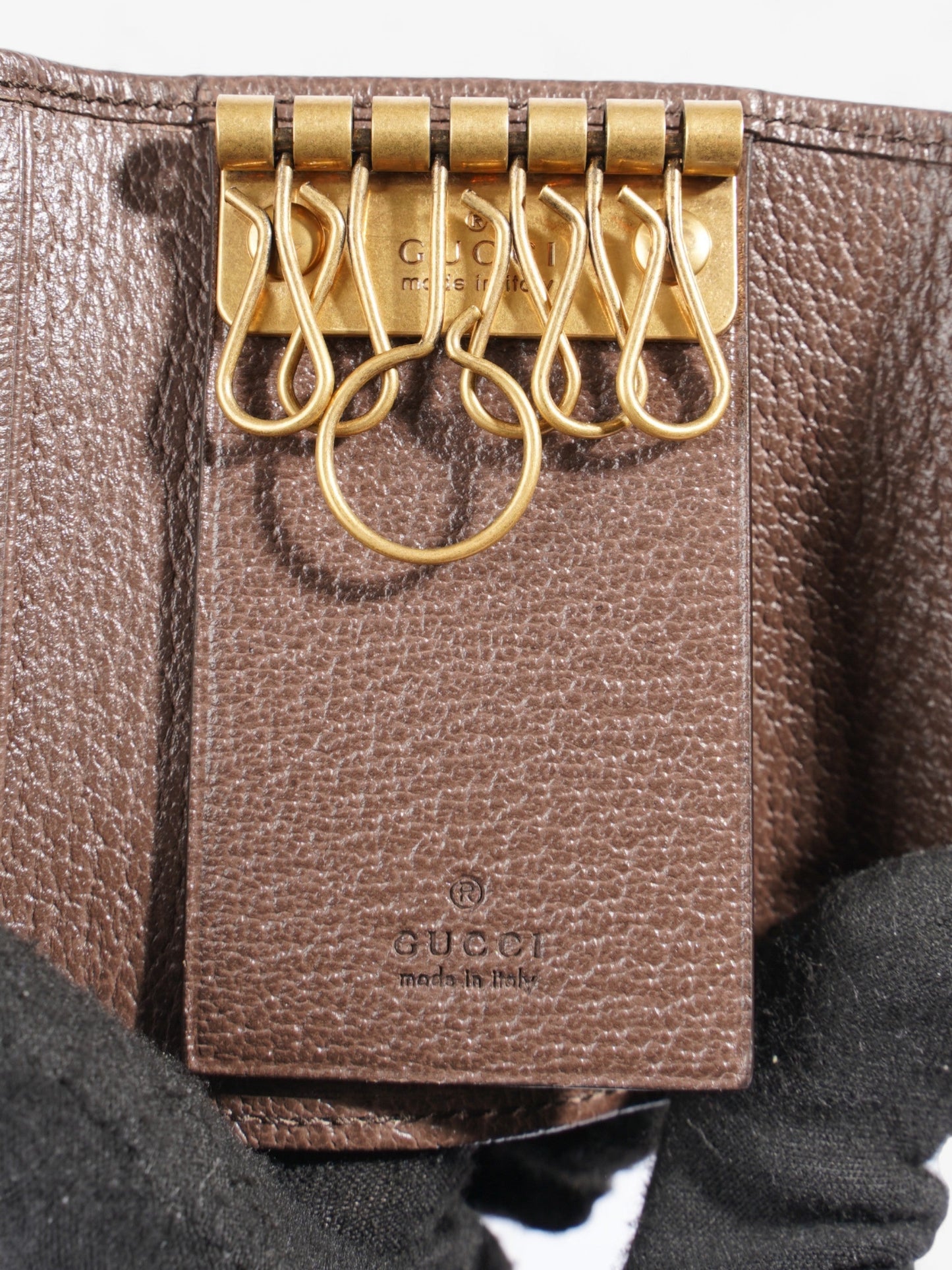 Gucci Ophidia Key Case Supreme Canvas