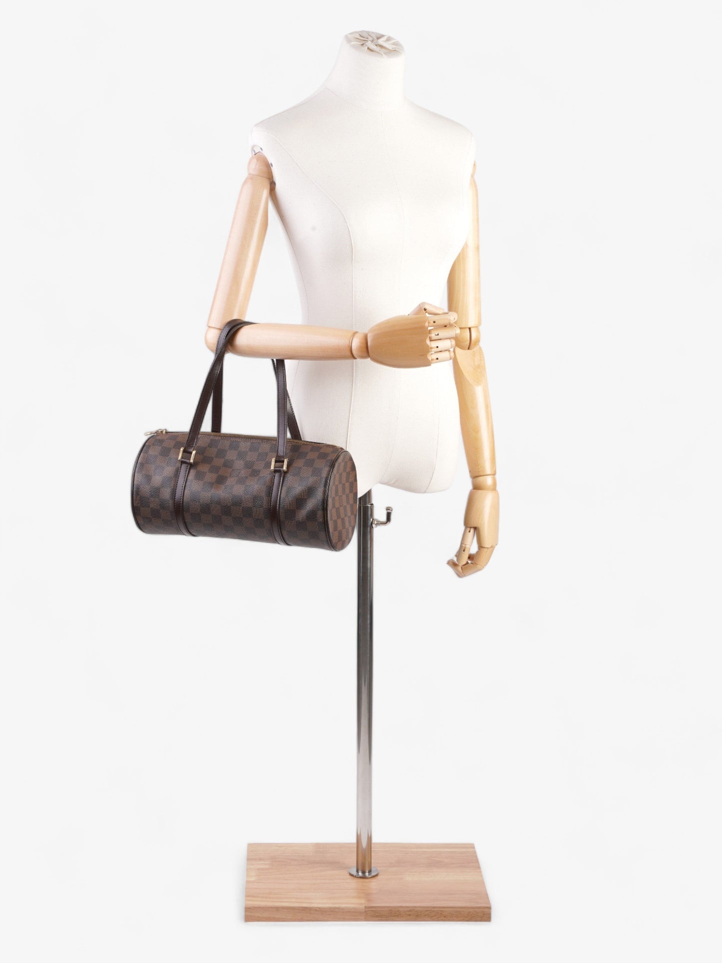 Louis Vuitton Papillon Damier Ebene Coated Canvas 30