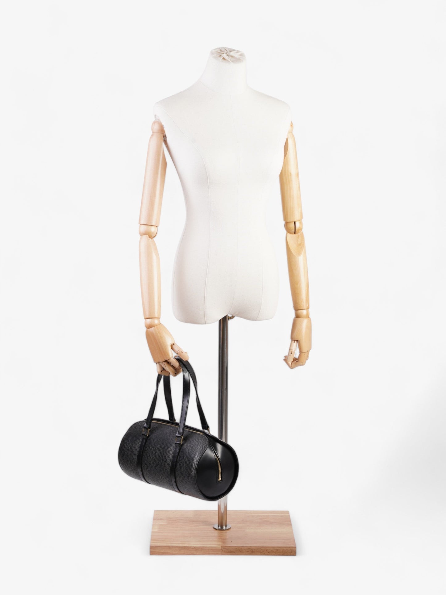 Louis Vuitton Soufflot Black Epi Leather