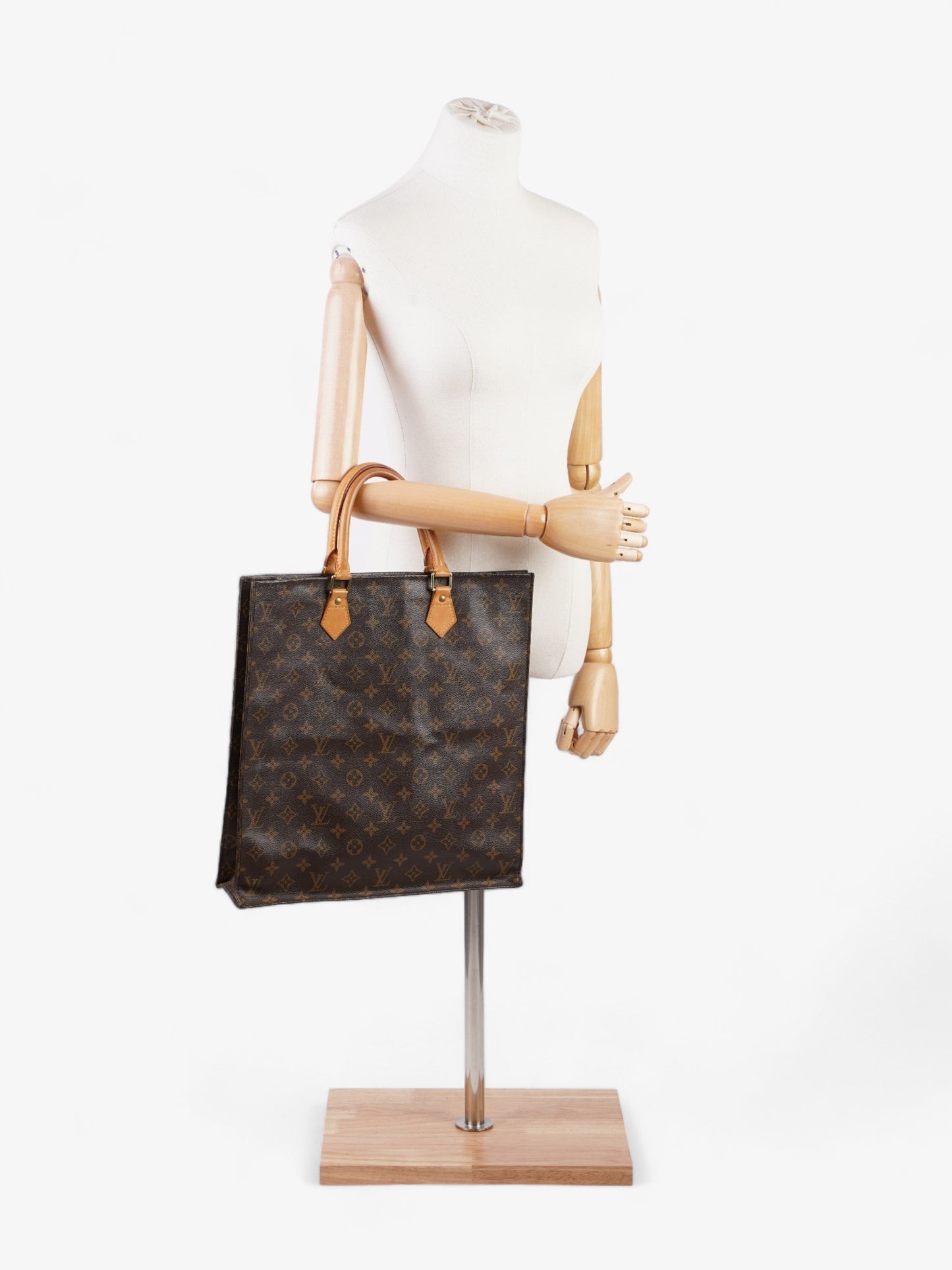 Louis Vuitton Sac Plat Monogram Coated Canvas