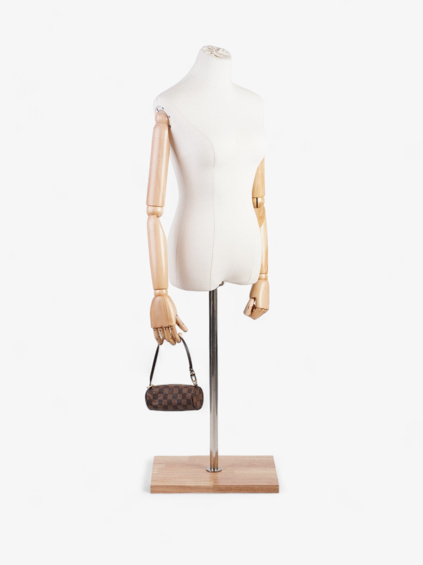 Louis Vuitton Papillon Damier Ebene Coated Canvas Mini
